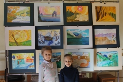 Выставка детского рисунка «Дети рисуют Крым»
