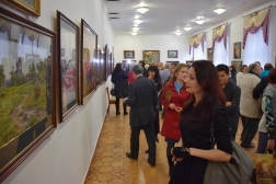 Открытие выставки Академии акварели и изящных искусств Сергея Андрияки