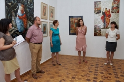 Открытие выставки О.А. Симоновой «Из Варяг в Греки»