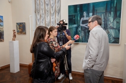 Открытие выставки «Учителя и ученики» Творческих мастерских Российской академии художеств