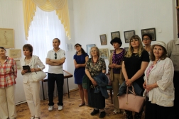 Открытие выставки "Любовь, добро и красота Татьяны Яблонской"