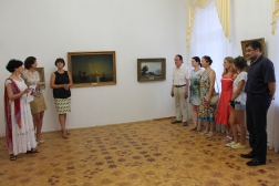 Открытие выставки "Традиции крымского маринистического пейзажа"