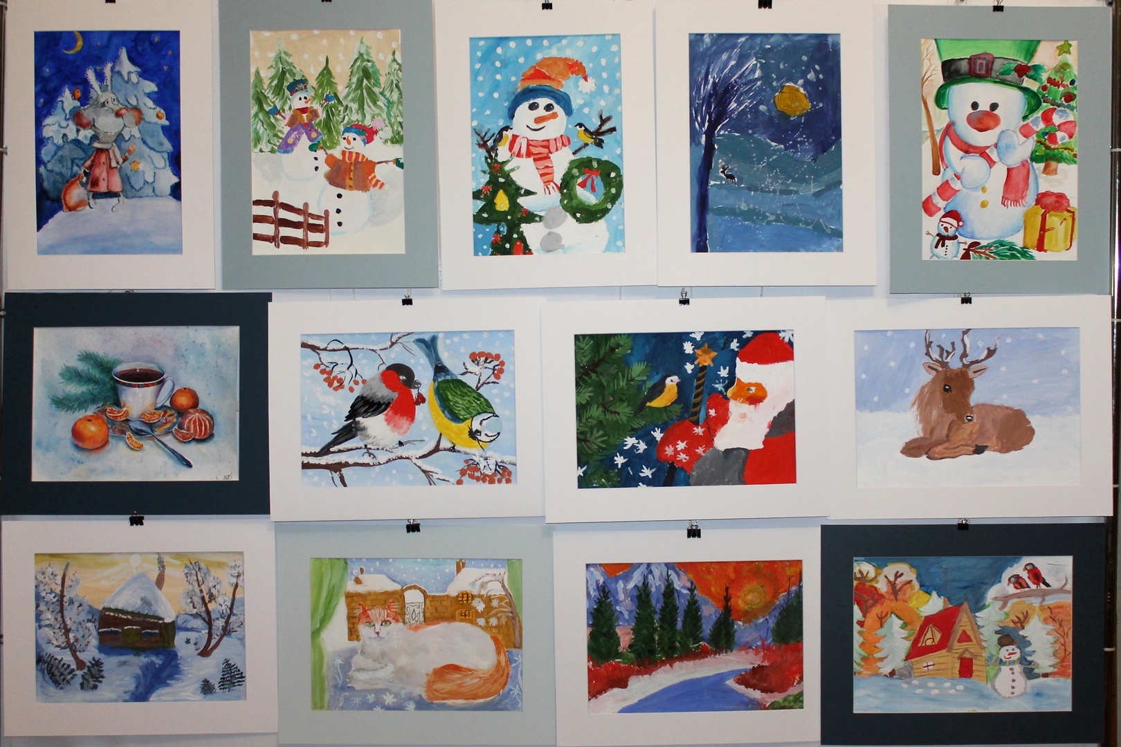 Выставка детского рисунка «Зимушка-Зима»