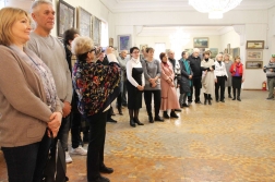 Открытие выставки памяти П.К. Столяренко