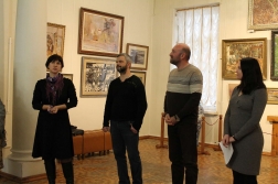 Открытие выставки памяти П.К. Столяренко