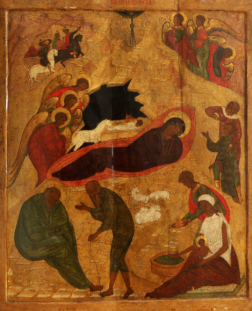 Икона «Рождество Христово» XVI в.