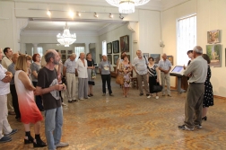 Открытие выставки Александра Юрьева