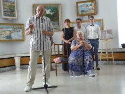 Выставка Ф.З. Захарова в Союзе художников Крыма