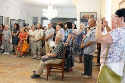 Открытие выставки к 95-летию С. Мамчича