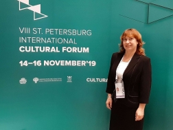 Участие в VIII Санкт-Петербургском международном культурном форуме