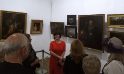 Открытие выставки "Золотой век европейской живописи" в Картинной галерее г. Керчь