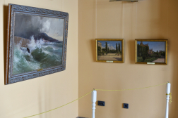 Отчет об открытии выставки «Шедевры классического искусства 19 в.»(Дворец-замок «Ласточкино гнездо»)
