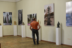 Открытие юбилейной выставки скульптора Сергея Никитина