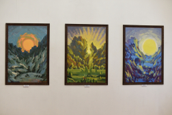 Открытие выставки А.В. Киргизова «По морям, по горам»