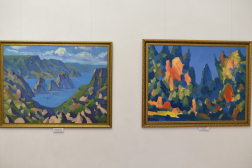 Открытие выставки А.В. Киргизова «По морям, по горам»