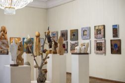 Открытие юбилейной выставки Александра Михальянца