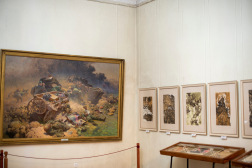 Отчет об открытии выставки  «Крымские художники о войне»