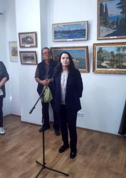 Открытие выставки «Пейзажи Крыма» в Судакском городском историческом музее