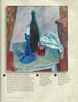 Картина «Стакан красного вина» Даниила Черкеса в издании «Крымский журнал»
