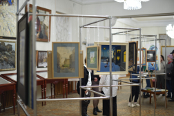 Отчет об открытии выставки Александра Прусакова к Международному дню художника