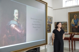 Состоялась медиа-беседа, посвящённая картине «Портрет Петра І» (1717)