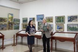 Торжественное открытие выставок к 90-летию Виктора Платонова и памяти Юрия Чулочникова-Гудзанского