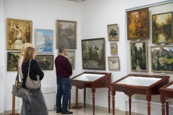 Торжественное открытие выставок к 90-летию Виктора Платонова и памяти Юрия Чулочникова-Гудзанского