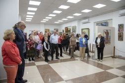 Торжественное открытие выставок к 90-летию Виктора Платонова и памяти Юрия Чулочникова-Гудзанского