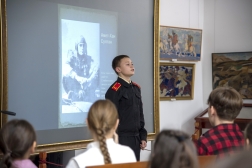 Состоялся урок мужества «Амет-Хан Султан. Помним! Гордимся!»