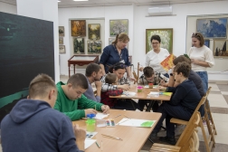 Обсуждение вопросов доступности в Симферопольском художественном музее