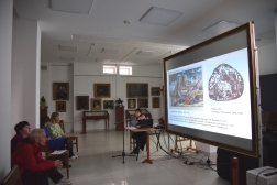 Состоялась медиа-беседа, посвященная истории картины  «Индустриальный пейзаж» Константина Богаевского