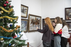 Открытие Новогодней выставки