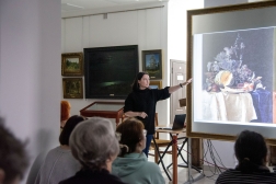 Состоялась медиа-беседа, посвящённая  натюрморту Рашель Рюйш